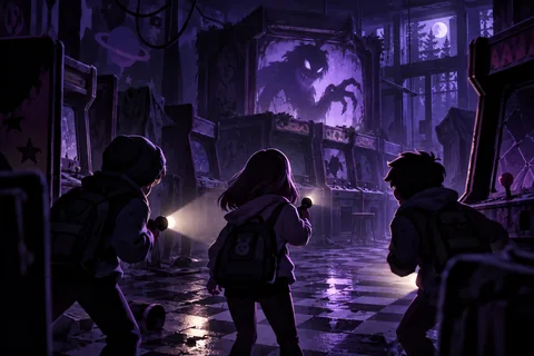 Ilustração conceitual: Terror com a turma