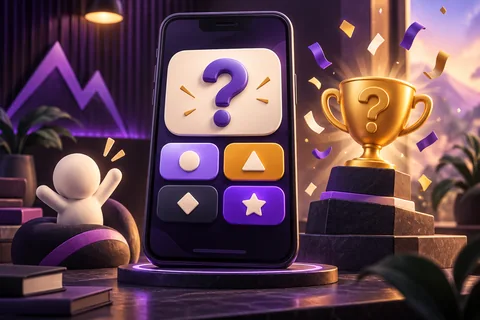 Ilustração conceitual: Quiz personalizado