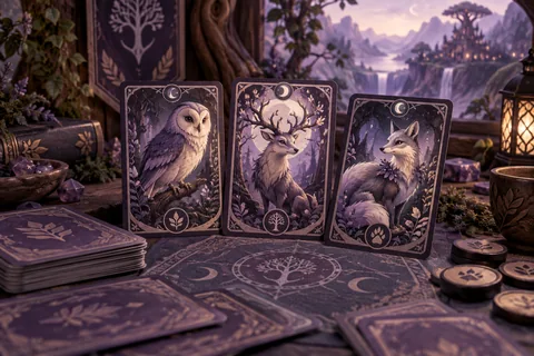 Ilustração conceitual: Jogo de cartas original