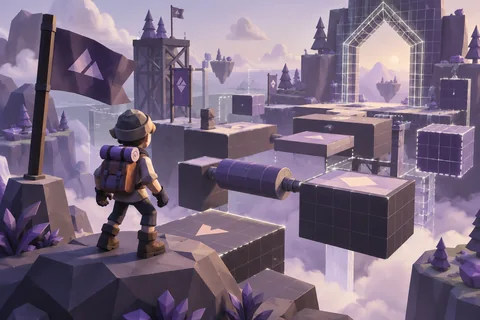 Ilustração conceitual: Protótipo de jogo 3D